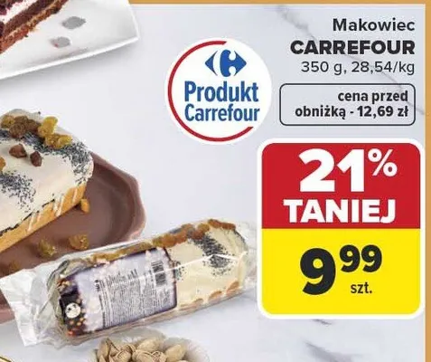 Makowiec promocja w Carrefour