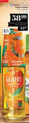 Likier Grant's Orange + szklanka promocja w POLOmarket