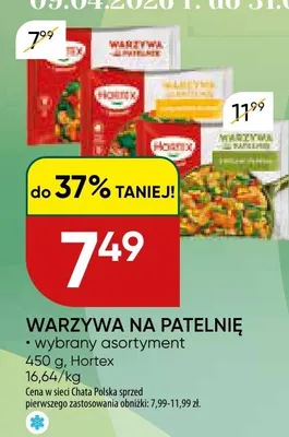 Warzywa na patelnię wybrany asortyment promocja w Chata Polska