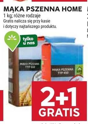 Mąka pszenna Home promocja w Stokrotka