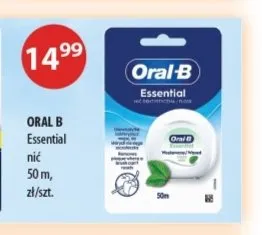 Nić dentystyczna Oral-B Essential promocja w Drogerie Laboo