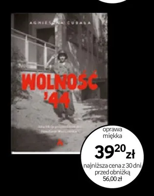 Książka Wolność '44 Agnieszka Cubała promocja w Empik