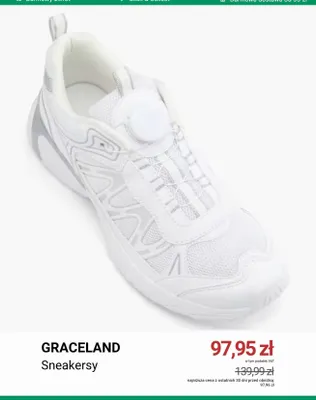 Sneakersy Graceland promocja w Deichmann