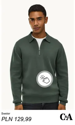 Sweter C & A promocja w C&A