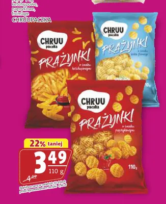 Prażynki paprykowe Chruupaczka promocja w Prim Market