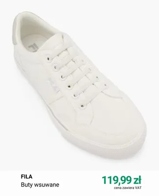 Buty wsuwane Fila promocja w Deichmann