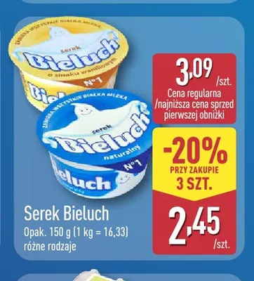Serek Bieluch promocja w Aldi