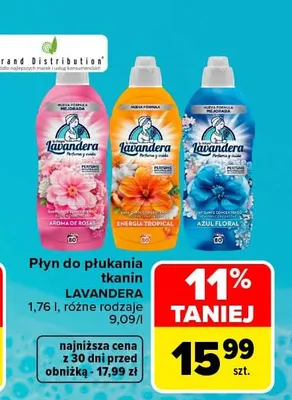 Płyn do płukania tkanin Lavandera Azul Floral promocja w Carrefour