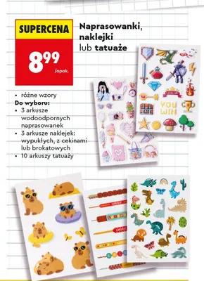 Tatuaże Kayet promocja w Biedronka