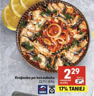 Krajanka po kaszubsku SEKO promocja w Delikatesy Centrum