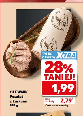 Pasztet z kurkami Olewnik promocja w Kaufland