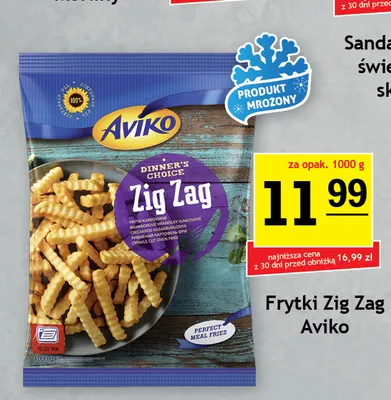 Frytki Zig Zag Aviko promocja w Gram Market