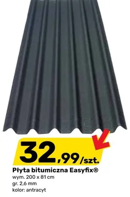 Płyta bitumiczna Easyfix promocja w Bricomarche