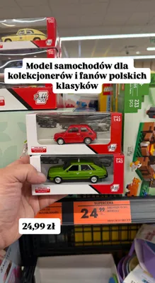 Model samochodu polskiej motoryzacji promocja w Biedronka