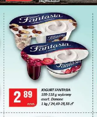 Jogurt Fantasia promocja w Chorten