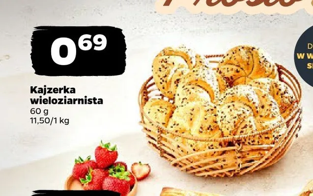 Kajzerka wieloziarnista promocja w Netto