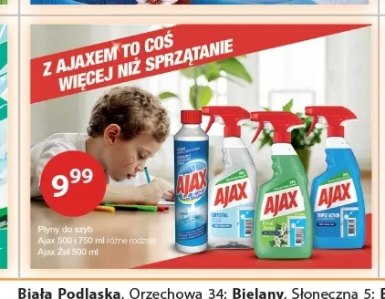 Płyn do szyb Ajax promocja w Drogerie Laboo