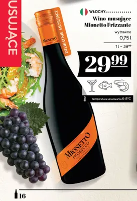 Wino musujące Mionetto Frizzante promocja w POLOmarket