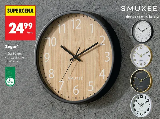 Zegar promocja w Biedronka
