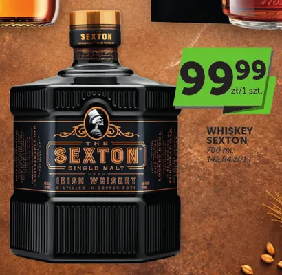Whiskey Sexton promocja w Euro Sklep