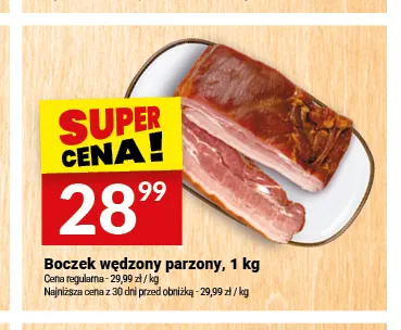 Boczek wędzony parzony Białecki Wędzarnia promocja w Twój Market