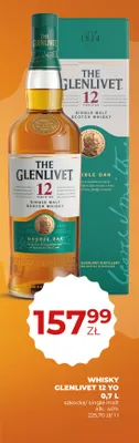 Whisky Glenlivet 12 YO promocja w Duży Ben