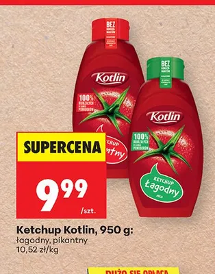 Ketchup Kotlin pikantny promocja w Biedronka