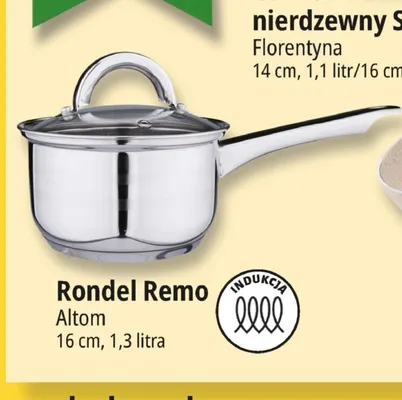 Rondel Remo Altom 16 cm 1,3 l promocja w Leclerc