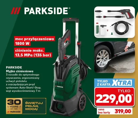 Myjka ciśnieniowa Parkside promocja w Kaufland