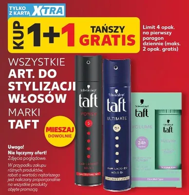Lakier do włosów Power promocja w Kaufland