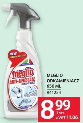 Odkamieniacz MEGLIO ODKAMIENIACZ 650 ML promocja w Selgros