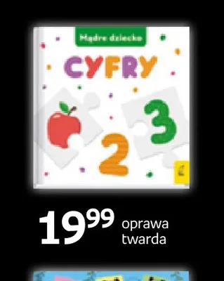 Książka Mądre dziecko Cyfry oprawa twarda Wilga promocja w Empik