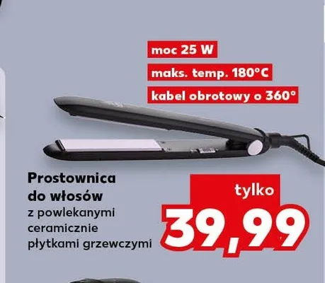 Prostownica do włosów Kaufland promocja w Kaufland