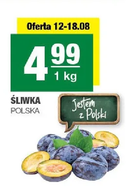 Śliwka polska promocja w SPAR