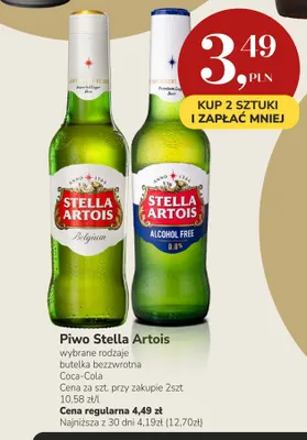 Piwo Stella Artois promocja w Market Point