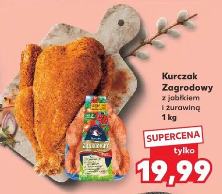 Kurczak z jabłkiem i żurawiną Zagrodowy promocja w Kaufland