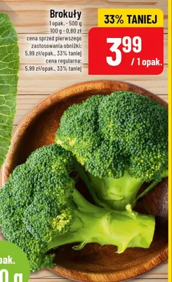 Brokuły promocja w POLOmarket