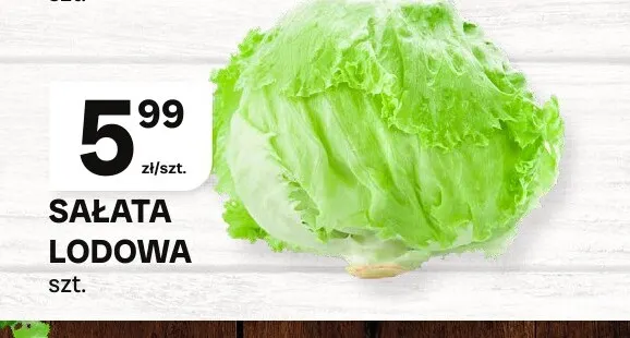 Sałata lodowa promocja w Chorten