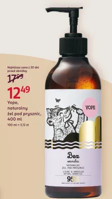 Żel pod prysznic naturalny promocja w Rossmann