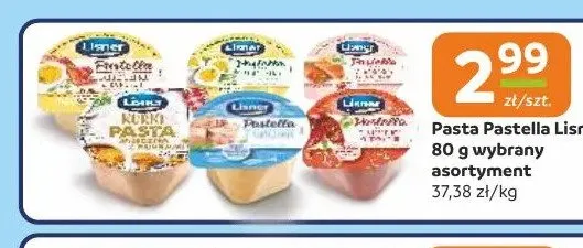 Pasta z łososiem Pastella Lisner promocja w Gama