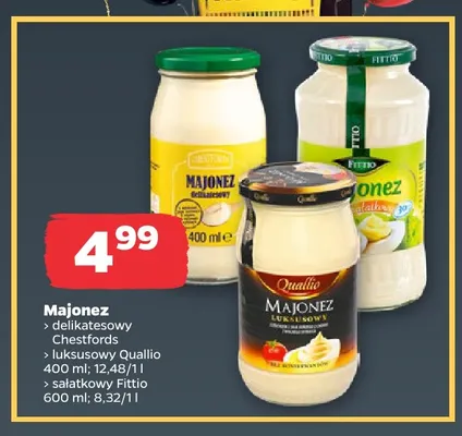 Majonez sałatkowy Fittio promocja w Netto