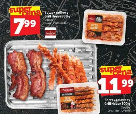 Boczek grillowy Sokołów Grill House promocja w TOPAZ