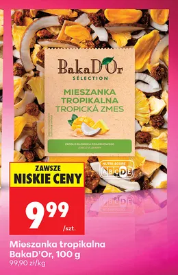 Mieszanka tropikalna BakaD'Or promocja w Biedronka