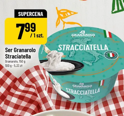 Ser Granarolo Stracciatella promocja w POLOmarket