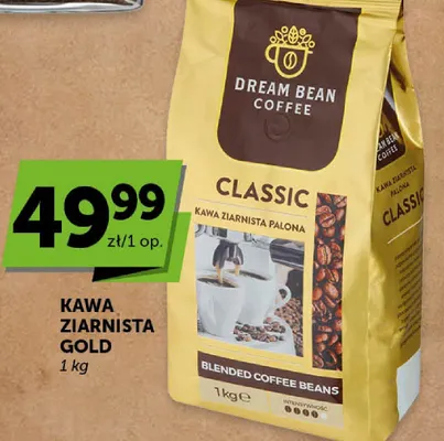 Kawa ziarnista Gold promocja w Euro Sklep
