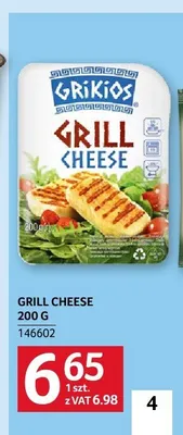 Ser na grill Grill Cheese Grikios promocja w Selgros