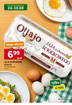 Jajka kurze ściółkowe O!jajo promocja w Stokrotka