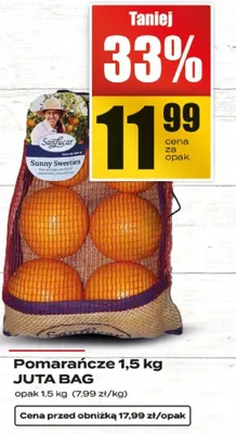 Pomarańcze Juta Bag promocja w Supeco