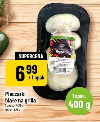 Pieczarki białe na grilla Zaczarowany Ogród promocja w POLOmarket