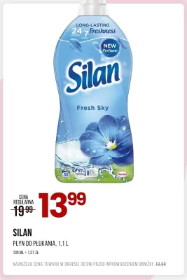 Płyn do płukania Silan Fresh Sky promocja w Drogerie Natura